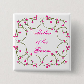 Mother of the Groom Pinback Button