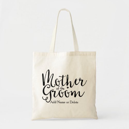 Mother of the Groom Tote Budget Canvas Tote Bag