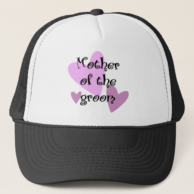 Mother of the Groom Trucker Hat (Front)