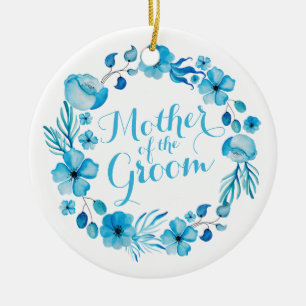 Mother of the Groom Watercolor   Ornament