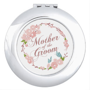Mother of the Groom Wedding Compact Mirror