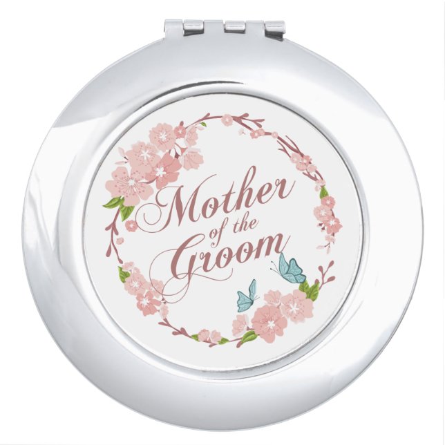 Mother of the Groom Wedding | Compact Mirror (Front)