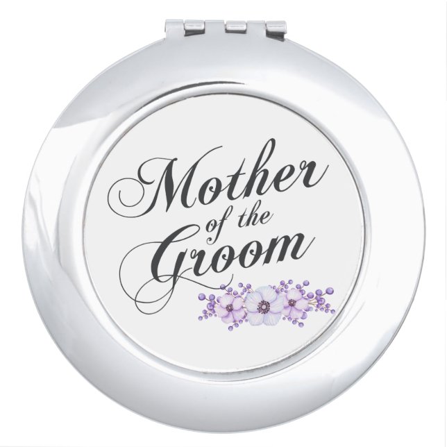 Mother of the Groom Wedding | Compact Mirror (Front)