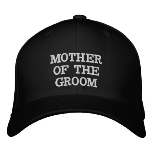 MOTHER OF THE GROOM WEDDING Embroidered Baseball Embroidered Baseball Cap