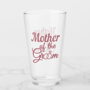 Mother Of The Groom Wedding Family Matching Glass