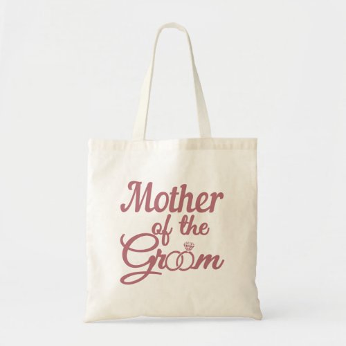 Mother Of The Groom Wedding Family Matching Tote Bag
