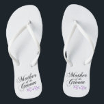 Mother of the Groom Wedding | Flip Flops<br><div class="desc">For further customization,  please click the "Customize" button and use our design tool to modify this template. If the options are available,  you may change text and image by simply clicking on "Edit/Remove Text or Image Here" and add your own. Designed by Freepik.</div>