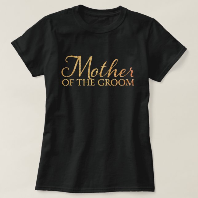 Mother of the Groom Wedding t shirts (Design Front)