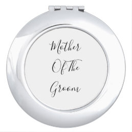 Mother Of The Groom Weddings Elegant Gift Favor Compact Mirror
