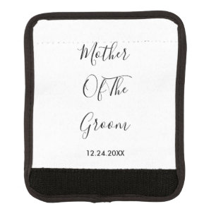 Mother Of The Groom Weddings Simple Gift Favor Luggage Handle Wrap