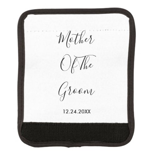 Mother Of The Groom Weddings Simple Gift Favor  Luggage Handle Wrap