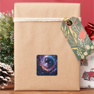 Mother of the Universe – She Who Dreams the Stars. Square Sticker