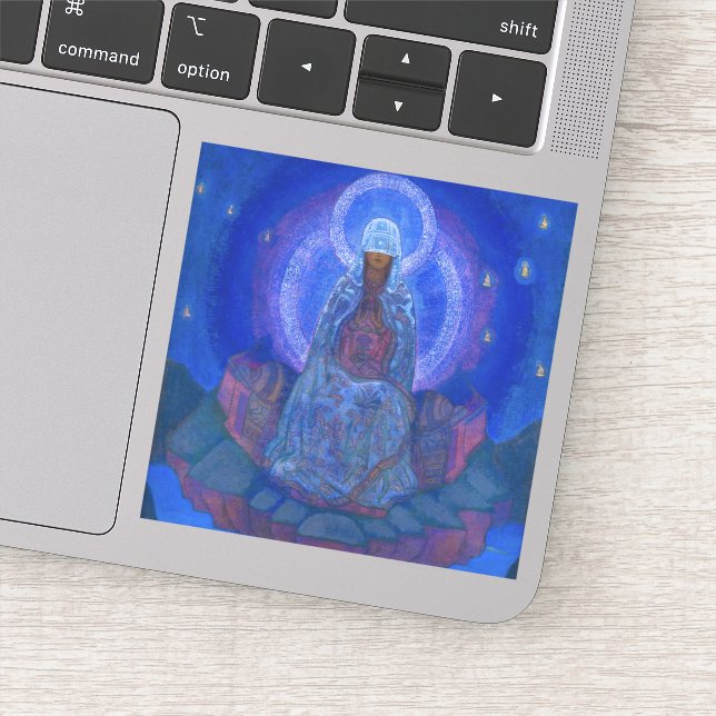 Mother of the World, 1924 by Nicholas Roerich Sticker (Detail)