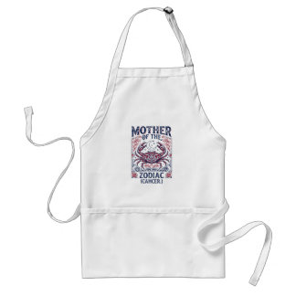 Mother Of The Zodiac Cancer Novelty Adult Apron