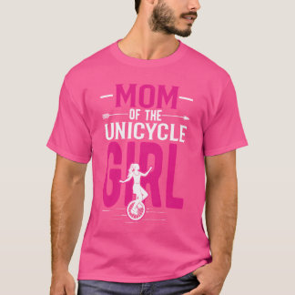 Mother Of Unicycle Girls retro T-Shirt