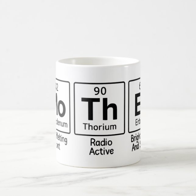 Mother Periodic Table Science | Cute Chemistry Coffee Mug (Center)