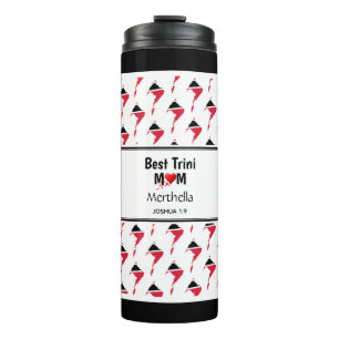 Mother Personalized BEST TRINI MUM MOM Trinidad Thermal Tumbler