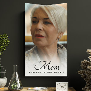 Mother Photo Memorial Tribute Remembrance Banner