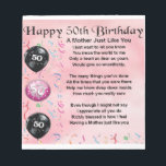 Mother Poem  -  50th Birthday Notepad<br><div class="desc">A great gift for a mother on her 50th birthday</div>
