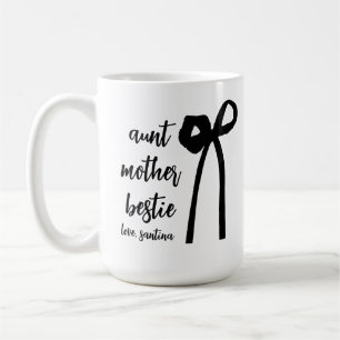 mother Proposal Mug Gift Aunt mother Bestie Bow 