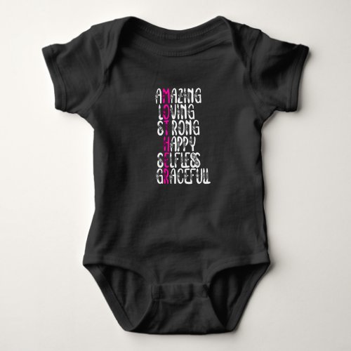 Mother quotes  Lovely Words  Mothers Day Design Baby Bodysuit