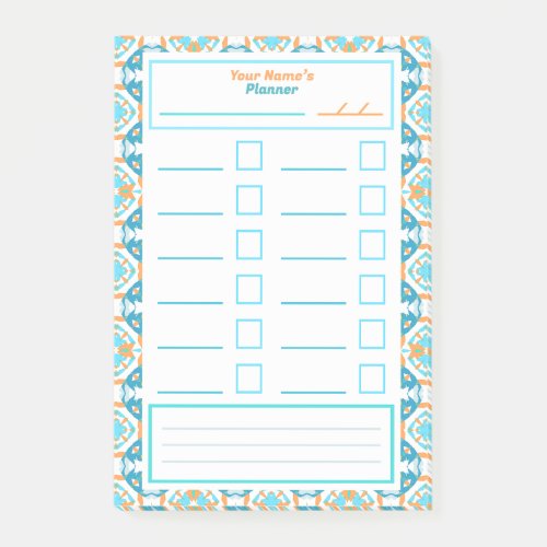 Motherâs Day ADHD Task Planner Tracker To Do List Post_it Notes