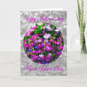 Mother’s Day Bouquet from Son Card