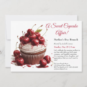 Mother’s Day Brunch Invitation – Cupcake affair