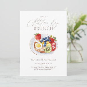 Mother’s Day Brunch Watercolor Mother’s Day Invitation