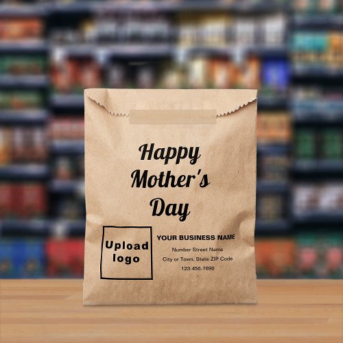 Motherâs Day Business Brown Paper Bag