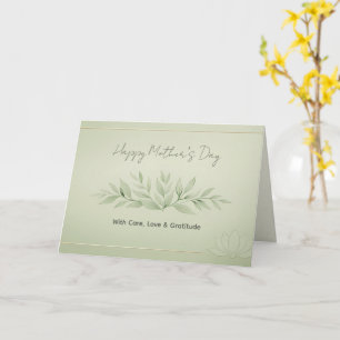 Mother’s Day Card for Acupuncture Clinic Clients
