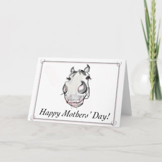 Mother’s Day card for horse loving mom.