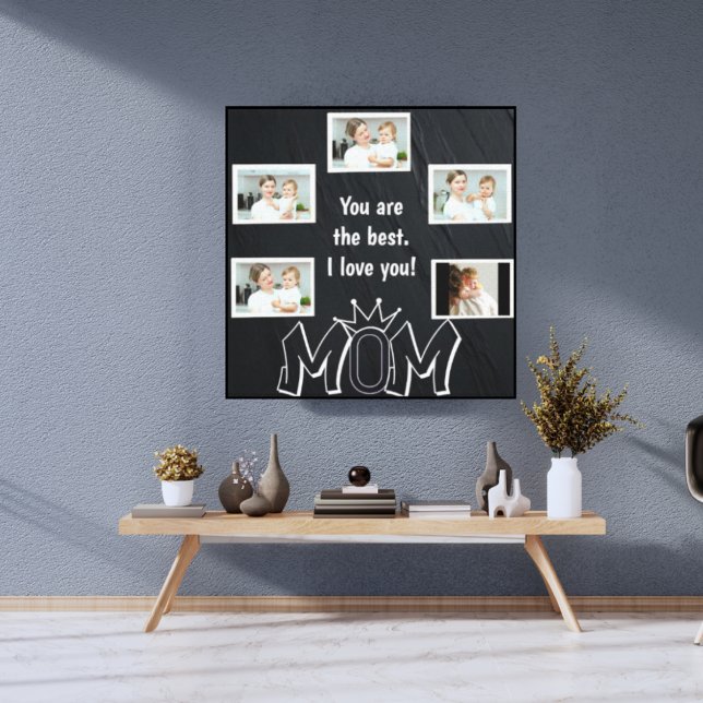  Mother’s Day Custom Photo Canvas Print (Creator Uploaded)