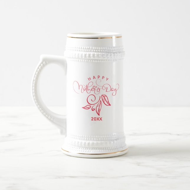 Mother’s Day Decorative Keepsake Gift  Beer Stein (Left)