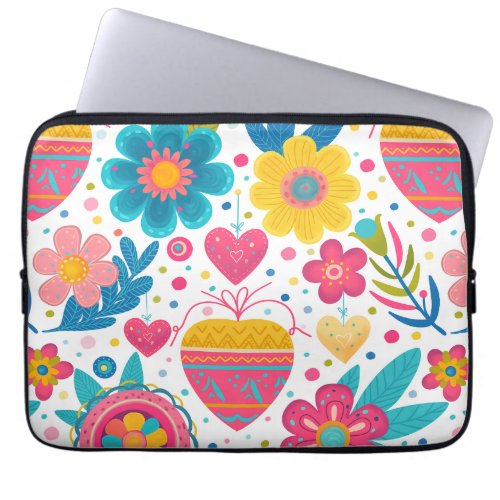 Mothers Day floral design  Laptop Sleeve