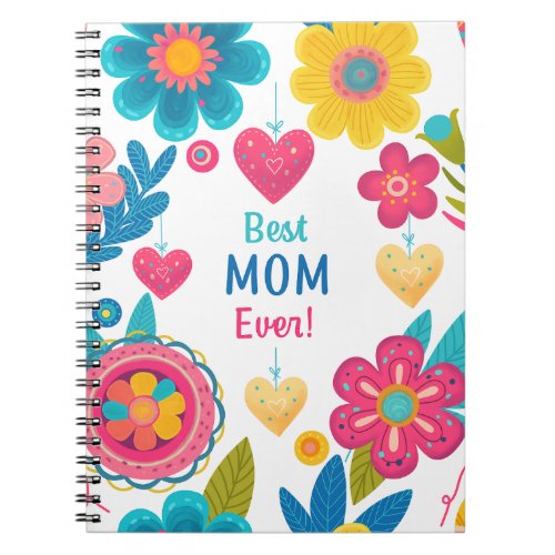 Mothers Day floral design  Notebook