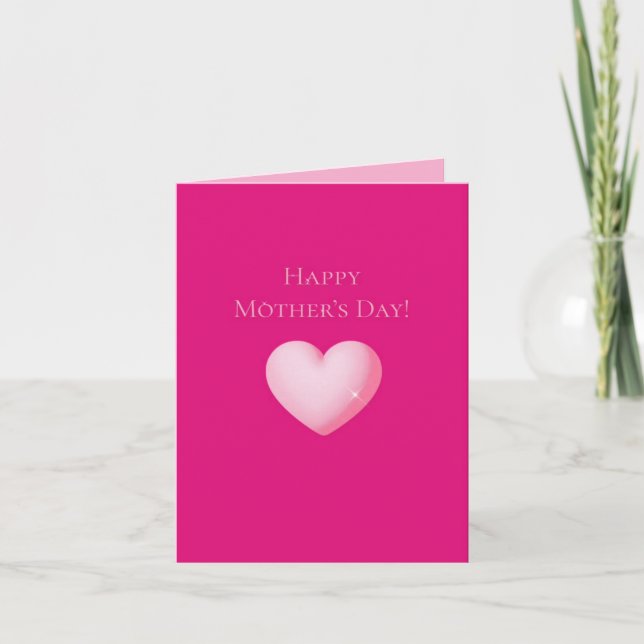 Mother’s Day Folded Greeting Card (Front)