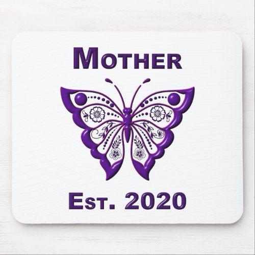 Mothers Day for Mother Est 2020 Mouse Pad