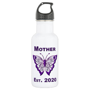 Mother’s Day for Mother “Est 2020” Stainless Steel Water Bottle
