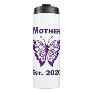 Mother’s Day for Mother “Est 2020” Thermal Tumbler