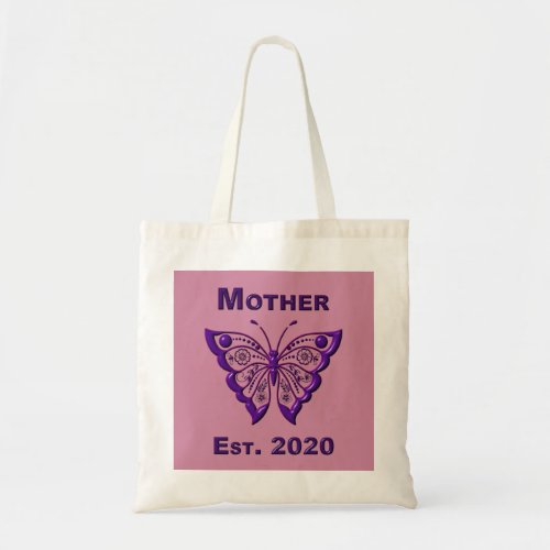 Mothers Day for Mother Est 2020 Tote Bag