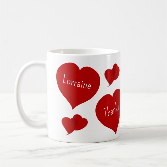 Mother’s Day Four Hearts Mug (Left)