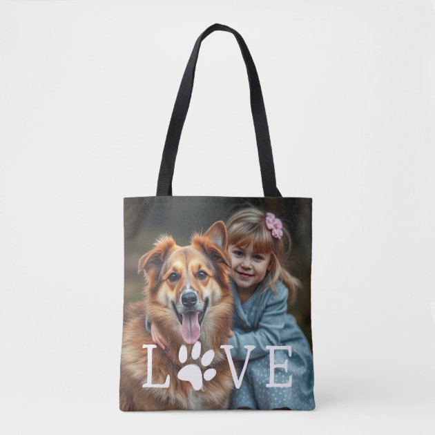 Mother’s Day Gift for Dog Moms with Daughter Tote Bag
