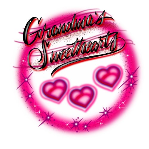 Mothers Day_ Grandmas Sweethearts design T_Shirt
