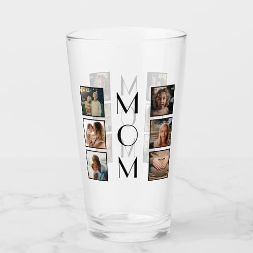 Motherâs Day Mom Family Child 6 Photo Collage Glass