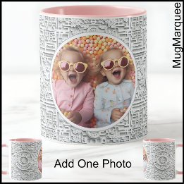 Mother’s Day Mom, Luxury Modern Pattern C555 Photo Mug