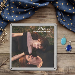 Mother’s Day My Best Friend Custom Photo Acrylic Tray