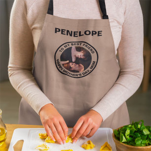 Mother’s Day My Best Friend Custom Photo & Text Apron