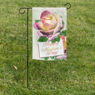 Mother’s Day Peace Rose Garden Flag