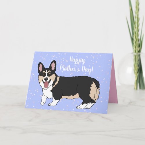 Mothers Day Pembroke Welsh Corgi  Card